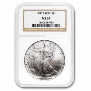 Any Year - 1oz American Silver Eagle MS-69