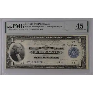 $1 1918  Federal Reserve Bank Notes 728