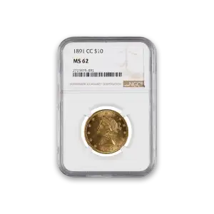 Liberty Head $10 (1838 - 1907) - PCGS - MS62